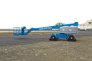 Plataforma elevadora articulada diésel eléctrica de 18 m, en buen estado, de uso moderado, con operación silenciosa y batería de litio. - Product Image 4