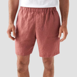 Vente en gros de shorts d'été personnalisés pour hommes 100% coton éponge française motif uni Streetwear mode style décontracté - Product Image 1