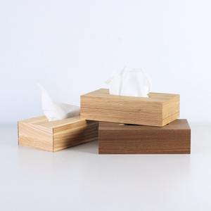 Boîte à mouchoirs en noyer de luxe |   Porte-papier en bois pour salle de bain et salon |   Boîte de rangement de bureau moderne et durable |   Décoration intérieure - Product Image 5