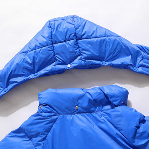 Vestes à bulles d'hiver de haute qualité personnalisées, chaudes et lourdes, avec logo personnalisé surdimensionné Streetwear - Product Image 4