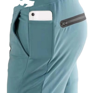 Men’s OEM Cotton Sweatpants Color Block Straight Fit Casual Gym Wear, Custom Pockets, Wholesale Supply - Product Image 3