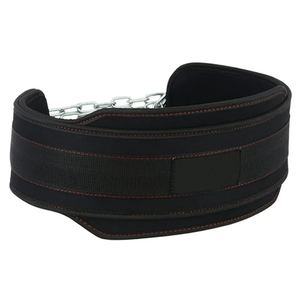 เข็มขัดจุ่มนีโอพรีนสำหรับงานหนักสำหรับยกน้ำหนักสวมใส่สบายฟังก์ชั่นระบายอากาศผลิตเพื่อความปลอดภัยในการออกกำลังกายที่ดีที่สุด - Product Image 1