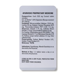 Comprimés à base de Brahmi de qualité supérieure pour l'équilibre cognitif et le soutien du bien-être général, disponibles à un bon prix - Product Image 4