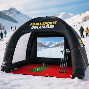 Pratique <span class=keywords><strong>Golf</strong></span> Club Net Cage Gonflable <span class=keywords><strong>Golf</strong></span> Simulateur Tente Formation En Plein Air Conduite Frapper Écran Gonflable Tente <span class=keywords><strong>Maison</strong></span> - Product Image 4