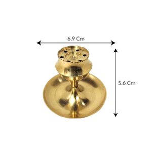 Quemador de aceite de incienso de latón decorativo, soporte de incienso utilizado en el hogar y la habitación de Hotel, producto de regalo de fragancia a precio mayorista - Product Image 2