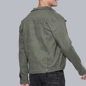 Chaqueta vaquera de invierno personalizada de la mejor calidad para hombre Logotipo frontal de secado rápido-Otoño/Invierno al por mayor - Product Image 2