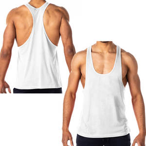 Sublimación de alta calidad de los hombres Stringer logotipo personalizado de calidad a granel/al por mayor personalizado Stringer gimnasio camiseta sin mangas - Product Image 3