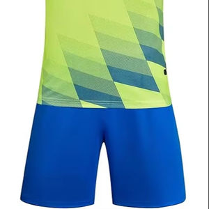 Maillot de football pour hommes, tenue de sport, uniforme d'entraînement d'équipe, t-shirt et short - Product Image 2