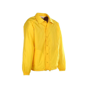 Chaqueta Clásica Negra para Hombre, Cortavientos de Nailon Resistente al Agua, Corte Holgado, Broches, Chaqueta de Alta Calidad para Lluvia - Product Image 4