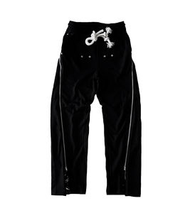 Pantalones Deportivos Anchos de Algodón de Alta Calidad para Hombre, Estilo Urbano, con Cierre, Estilo Y2K, Lavados, Holgados y Acampanados - Product Image 2