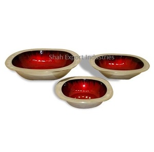 Custom Design Metal Salad Bowl Food Serving Bowl Dinnerware Home Ad Hotel Tabletop Bowl Handmade Silver Finished - Product Image 4