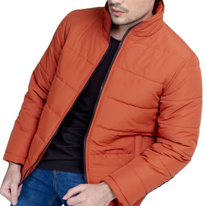 Vente en gros à prix réduit de la nouvelle veste d'hiver rembourré vêtements décontractés pour hommes veste chaude à couverture complète tissu polyester tissé Service OEM - Product Image 3