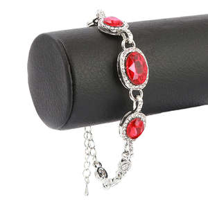 Women's Fancy <b>Bracelet</b> - <b>Red</b> - Product Image 1