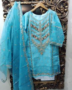 ปากีสถาน Salwar Kameez ผู้หญิง Salwar Kameez Shalwar อินเดียและปากีสถาน Eid ชุดสุภาพสตรีชุดคอลเลกชันล่าสุด - Product Image 1