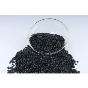Recycled Low Density Polyethylene Black (R) A Round Shape Granules Plastic Raw Materials Film Grade LDPE Resin Recycled Pellet