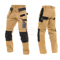 Pantaloni da Lavoro Traspiranti e Leggeri di Alta Qualità a Prezzo Conveniente, Servizio OEM Personalizzato, Certificati CE, in Cotone/Poliestere