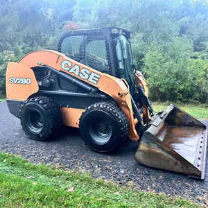 Haute qualité utilisé pour CASE SR200 Skid Steer Loader Machines de construction fiables Heures basses Moteur focalisé haute performance - Product Image 6