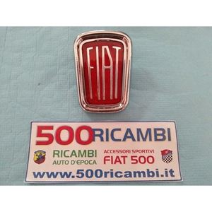 Emblema Decorativo Original FIAT 500 L Scudetto TIPO, Cromado, de Plástico, para Calandra - Product Image 1