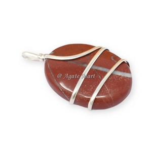 Meilleure Qualité Agate Améthyste Coeur Forme Pendentif Fil Enveloppé Gemme pour La Décoration De La Maison-En Gros Améthyste Coeur Pierre Pendentif - Product Image 5