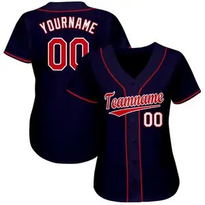 Preço competitivo Venda a granel camisa de beisebol para mulheres multi cores por atacado camisas de softball para jovens de alta qualidade para venda