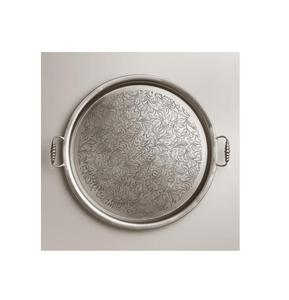 อุปกรณ์โรงแรมบนโต๊ะอาหารถาดเสิร์ฟการออกแบบที่ทันสมัยถาดเสิร์ฟทรงกลมสําหรับถาดตกแต่งโต๊ะในราคาต่ําสุด - Product Image 4