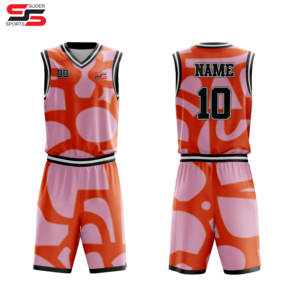 Conjunto de uniforme de baloncesto personalizado Uniforme de entrenamiento para hombres Ropa deportiva de secado rápido - Product Image 3