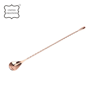 40cm Stainless Steel <b>Cocktail</b> <b>Stirrer</b> Bar for Party Bartending & Home Use Mixing Spoon & PC Material - Product Image 4