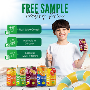 Boisson au jus de fruit de la passion 330ml peut marque sans sucre - Product Image 5