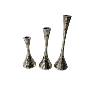 Modern Aluminum Candle Stand sets <b>Gold</b> Color Finished Candle <b>Holder</b> for Home & Living Room Decoration - Product Image 1