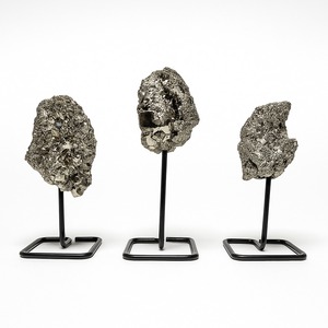 Nhất Bán Cao Cấp Vàng Peru Pyrite Pha Lê Thủ Công Khoáng Sản Mẫu Trên Kim Loại Đứng Cho Trang Trí Nội Thất Cho Trên Toàn Thế Giới Cung Cấp - Product Image 6