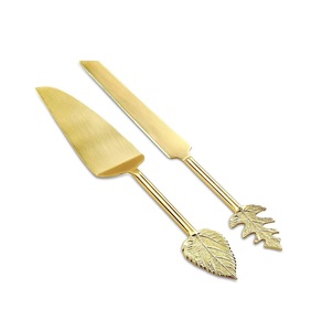 ชุดมีดและเค้กด้ามไม้ถูพื้นทำด้วยมือชุดเค้กสำหรับตกแต่งโต๊ะดีไซน์ล่าสุด - Product Image 6