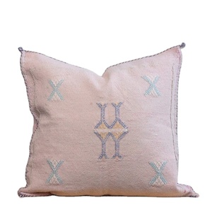 Fundas de almohada de algodón, cobertor de almohada de seda de Cactus blanco con borla para decoración del hogar, novedad - Product Image 1