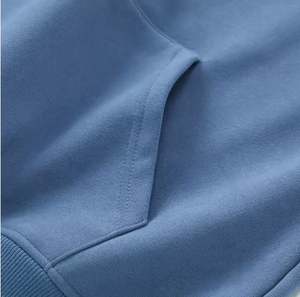 Sweat à capuche vierge personnalisé poids lourd en éponge française sweat à capuche impression bouffante broderie essentielle pour hommes - Product Image 6