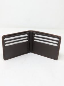 Meilleure qualité d'exportation hommes décontracté Durable en cuir véritable fermeture éclair portefeuille emballage personnalisable motif de dessin animé couverture Portable - Product Image 5