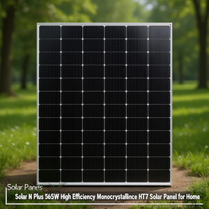 Panel Solar Monocristalino HJT de Alta Eficiencia Solar N Plus 565W para el Hogar - Product Image 3