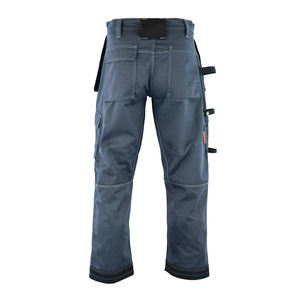 Pantalon de construction en coton confortable pour hommes, multi-poches, haut vers le bas, conception personnalisée, vêtements de sécurité imperméables, vente en gros - Product Image 3