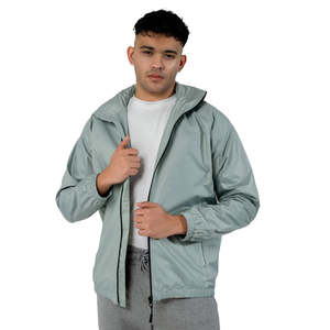 Nuevos conjuntos de moda para hombre, conjunto de pantalones cortos de nailon, conjunto hecho a medida para hombre, conjunto corto cortavientos de dos piezas de poliéster con cremallera para hombre - Product Image 5