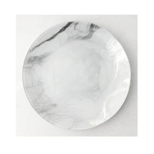 Ensemble d'assiettes en marbre artisanales pour la salle à manger et la cuisine servant de la vaisselle moderne décorative de luxe en pierre naturelle polie - Product Image 3