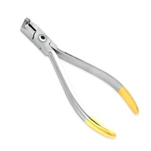 Coupeur d'extrémité distale d'orthodontie de haute qualité 12.5cm pince de dentiste coupe-filament de fil d'acier inoxydable outils orthodontiques - Product Image 4