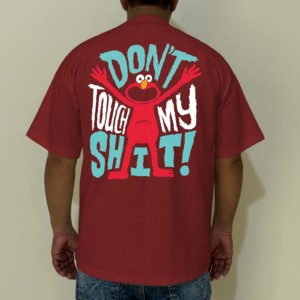 T-shirt pour homme, imprimé numérique sur le devant, style hip-hop, coton bambou, coupe ample, col rond, fitness, séchage rapide - Product Image 3