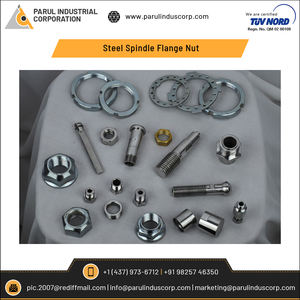 Best Quality Customized OEM Polished/Zinc Plated Stainless Steel Automotive Spindle Flange Nuts Huge Sale High Durability - Product Image 3