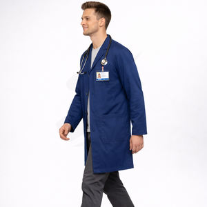 Uniforme de Médico, Bata de Laboratorio, Ropa de Trabajo Médica Profesional, Fábrica Personalizada para Clínicas - Product Image 3