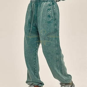 Haute Performance Dernière Conception Hommes Acide Lavage Pantalon De Survêtement Nouveau Style Marque Privée Hommes Acide Lavage Pantalon De Survêtement À Vendre - Product Image 4