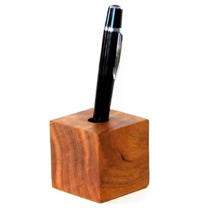 Small Wooden Desk Organizer Pencil Stand with Fancy Design Ideal <b>Pen</b> <b>Holder</b> For Home and Office Accessories - Product Image 6