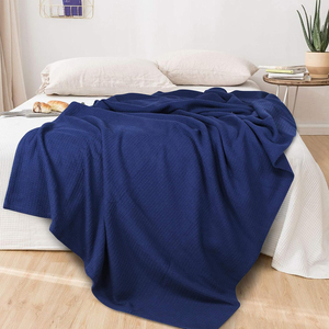 Mantas térmicas de algodón 100% con poliéster tejido de estilo único para uso doméstico Servicio OEM Precios al por mayor - Product Image 4