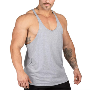 Camiseta sin Mangas para Fisicoculturismo, Informal para Gimnasio, 100% Algodón, Deportiva para Hombre - Product Image 1