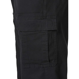 Pantalon cargo en toile 100% coton pour homme, pratique et élégant, léger, coupe-vent, respirant, pour l'entraînement, le jogging, logo personnalisé, taille mi-haute - Product Image 5