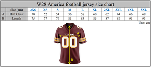 Custom FEROCIOUS CLOTHING American Football Practice Jersey <b>Red</b> <b>Mesh</b> V Neck Short Sleeve Breathable Anti-Bacterial Lightweight - Product Image 6