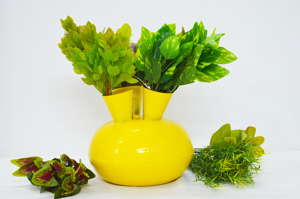 Jarrón de Alta Calidad con Recubrimiento en Polvo Amarillo, Diseño Moderno y Premium, Jarrón de Flores de Estilo Lujoso para Hogares de Lujo, Gran Venta - Product Image 4