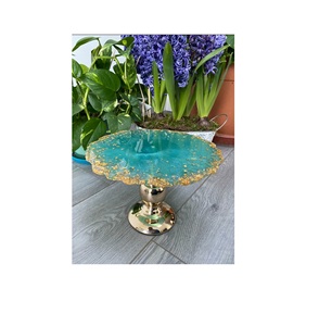 Resin <b>Cake</b> Stand with Knife Handle Bakeware Baking Tool for <b>Wedding</b> Ceremony & Birthday Party - Product Image 2